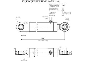 ЦГ-80.50х560.11-02