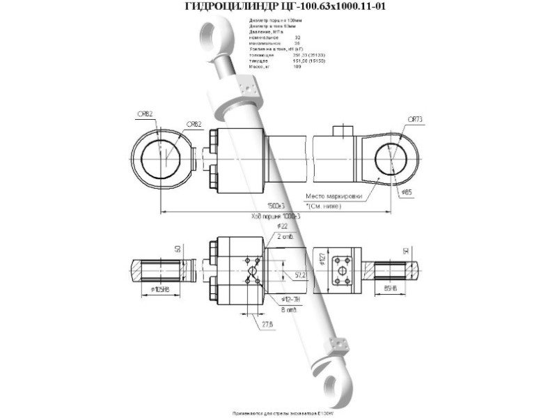ЦГ-100.63х1000.11-01